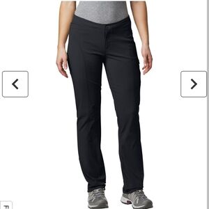 Columbia Women's Just Right Straight Leg Gray Technical Outdoor Pant Size 12